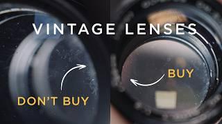 How to Judge a Vintage Lens – A crash course on how to identify and  evaluate lens defects