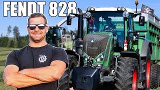 FARMVlog #145 - Milan si stále hraje na službaře v ZD Velká Losenice | FENDT 828 a ZDT Mega 20