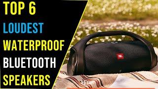 Top 6: Best Loudest Waterproof Bluetooth Speakers in 2023 || The Best Waterproof Speakers - Reviews