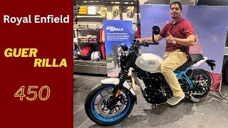 Royal Enfield Guerilla 450 Ride Review | 0 to 60kmph and 0 to 100kmph Colors and Prices | Tech Spec