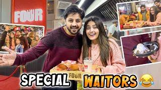 SURPRISING OUR FANS IN FOUR RESTAURANT  | Areeb Py Chappa Mara  | Sab Ko Birthday Gift Dy Dea 