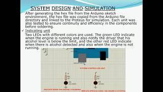 Alcohol Detection Of Drunk Drivers With Automatic Car Engine Locking System