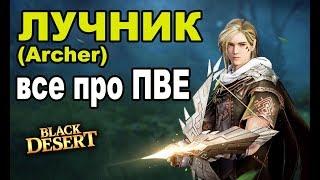 ЛУЧНИК (Archer) - ПВЕ комбинации, морфы, забаф в Black Desert (MMORPG - ИГРЫ)