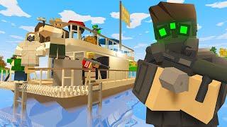 Building a SECRET War Boat - Unturned Gameplay