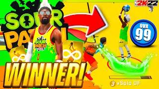 HOW I WON SOUR PATCH KIDS EVENT & GOT UNLIMITED BOOSTS in NBA 2K22! BEST METHODS TO WIN EVENTS 2K22!