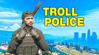 100% TROLL En POLICIER Sur GTA 5 RP