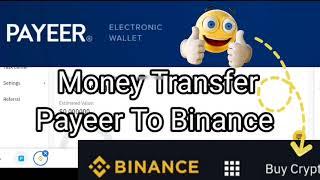 How To Deposit Money In Binance From Payeer Acount