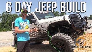 Project Mall Crawler the 6 Day Jeep JKU Build - Knucklehead Garage