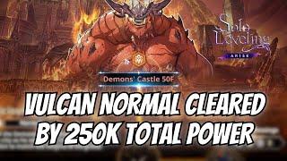 I Cleared Vulcan Normal with 250k Total Power (Revealing the Truth About Hard Content)