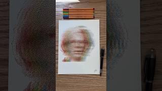 Andy Warhol Glitch Drawing #andywarhol #glitchart #glitchartist #popartist #popartstyle #popart #art