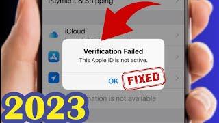 cannot verify identity this apple id is not active | verification failed this apple id is not active