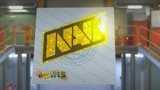 CS2 Updated NAVI Glitter Paris Sticker looks Insane