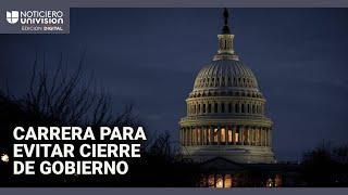 Republicanos anuncian nueva propuesta de financiación para intentar evitar el cierre del gobierno