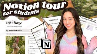 the BEST organization & productivity system for students  Notion tour + free template