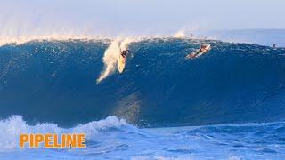 Surfing Pipeline - FRESH SWELL!!! - January 14, 2023