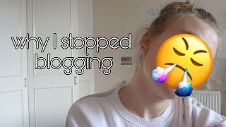 why I quit blogging