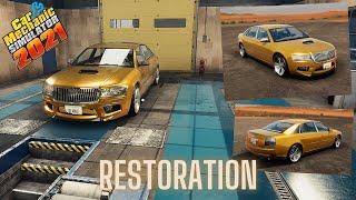 CAR MECHANIC SIMULATOR 21 - restoration MAYEN M8 R gameplay pc 4K