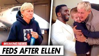 Ellen DeGeneres FLEES After FOOTAGE Leaks Of Her RECRUITING Victims For Diddy