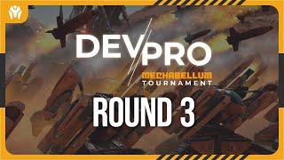 Dev vs Pro Round 3 - Fear the Spooder & Stormcaller - Mechabellum