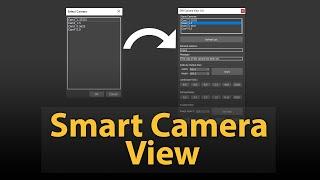 Smart Camera View in 3dsMax | D95 Design