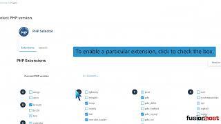 How to Enable or Disable PHP Extensions Using the CloudLinux Selector in DirectAdmin   Fusionhost