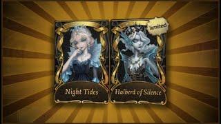 Identity V | Ocean Queens and Mermaids ‍️ | Night Tides + Halberd of Silence Gameplay!