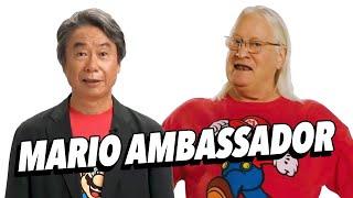 Official Charles Martinet + Miyamoto - Mario Ambassador - Announcement