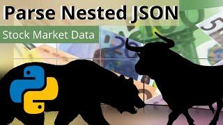 PARSE NESTED JSON | Yahoo STOCK MARKET API EXAMPLE | TIMESTAMP FORMATTING TO DATE/TIME