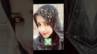 today's hijab girls and old hijab girls who's wright #shorts #youtubeshorts #islamic #viral