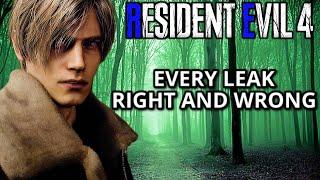 Every RE4 Remake Leak That Was Right and Wrong!