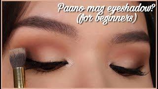 Paano mag eyeshadow (for beginners) | Philippines