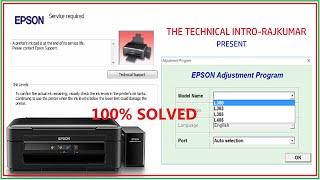 EPSON L380 PRINTER INK PAD IS AT THE END OF SERVICE  LIFE ISSUE SOLVED 2022 ! 3 NEW TIPS