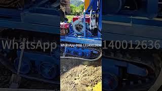 150m Crawler water well drilling rig machine.Portable crawler water well drilling rig made in China.