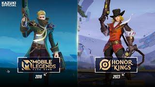 WHICH ONE IS BETTER ? | HONOR OF KINGS VS MOBILE LEGENDS COMPARISON