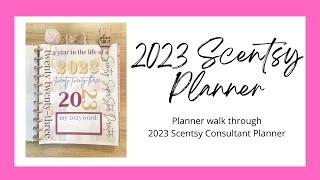 2023 Scentsy Consultant Planner Walkthrough