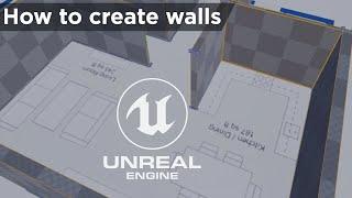 How to create walls directly in Unreal Engine | Everything you need to know [Tutorial]