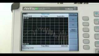 InstaCal calibration with Anritsu Site Master S332D