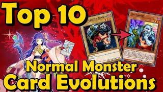 Top 10 Normal Monster Card Evolutions in YuGiOh