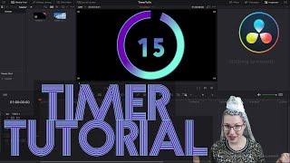 Countdown oder Timer in DaVinci Resolve 16 - Fusion Tutorial [DEUTSCH]