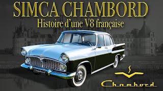 SIMCA Vedette CHAMBORD - Histoire d'une voiture V8 française de légende