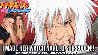 THE TALE OF JIRAYA THE GALLANT!! Girlfriend's Reaction Naruto Shippuden Episode 132 & 133