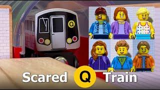 Munipals MTA Subway - Scared Q Train