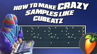 How To Make CRAZY Samples Like Cubeatz & Frank Dukes In Fl Studio