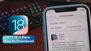 iOS 18 RC Update - Download Now