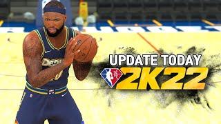 NBA 2K22 CURRENT GEN UPDATE TODAY