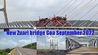 New Zuari bridge Goa September 2022