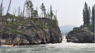 По Большому Енисею на моторном катамаране.Бий-Хемский водопад.Тыва.