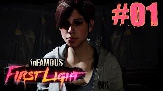 InFamous First Light Walkthrough Part 1 - Out of Control