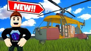 I Unlocked the NEW Helicopter in A Dusty Trip Plains Update Roblox!