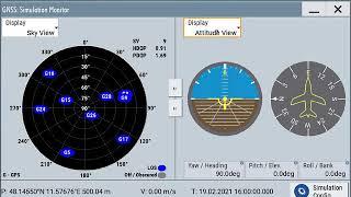 Rohde & Schwarz SMW200A GNSS dual-frequency GPS signal generation